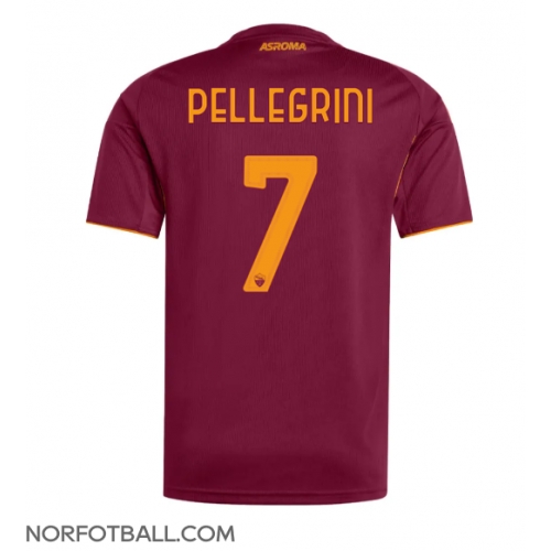 Billige Fotballdrakt AS Roma Lorenzo Pellegrini #7 Replika Hjemmedrakt 2025-26 Kortermet Billige Fotballdrakt AS Roma Lorenzo Pellegrini #7 Replika Hjemmedrakt 2025-26 Kortermet